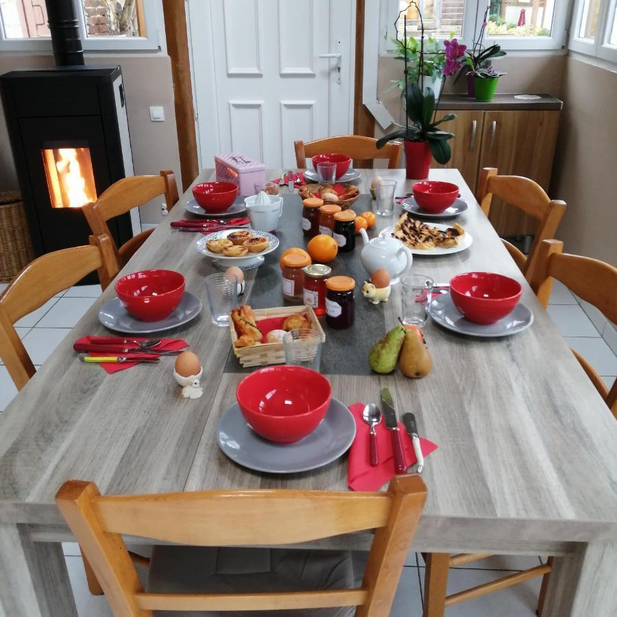 Chez Pimline Bed and Breakfast Saint-Aubin-sur-Quillebeuf Εξωτερικό φωτογραφία